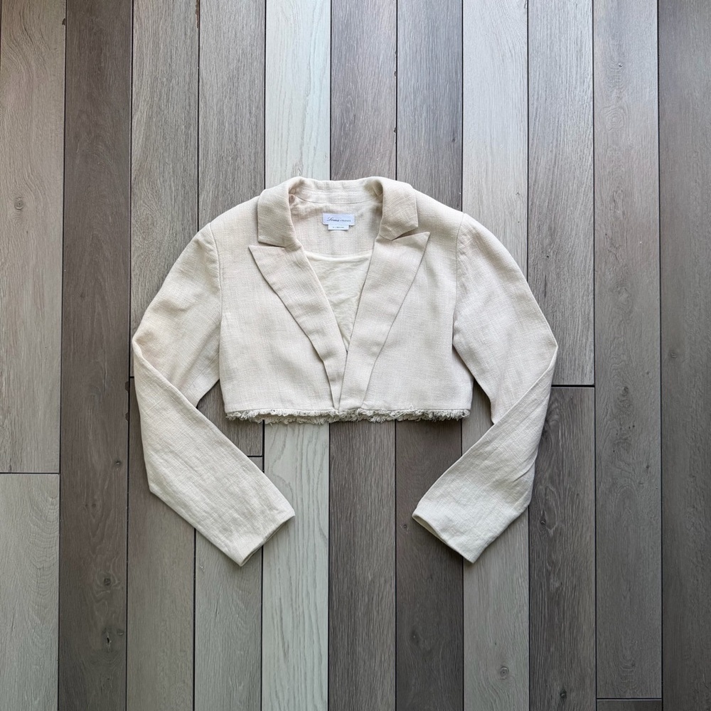 Lovers And Friends Nadia Crop Jacket Fringed Bolero